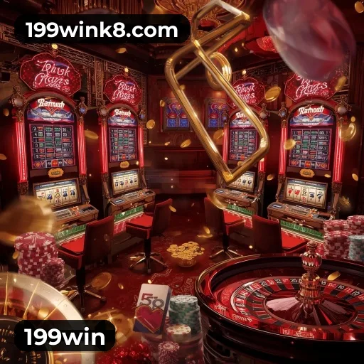 App 199win para iOS e Android — interface mobile, login biométrico e PIX integrado